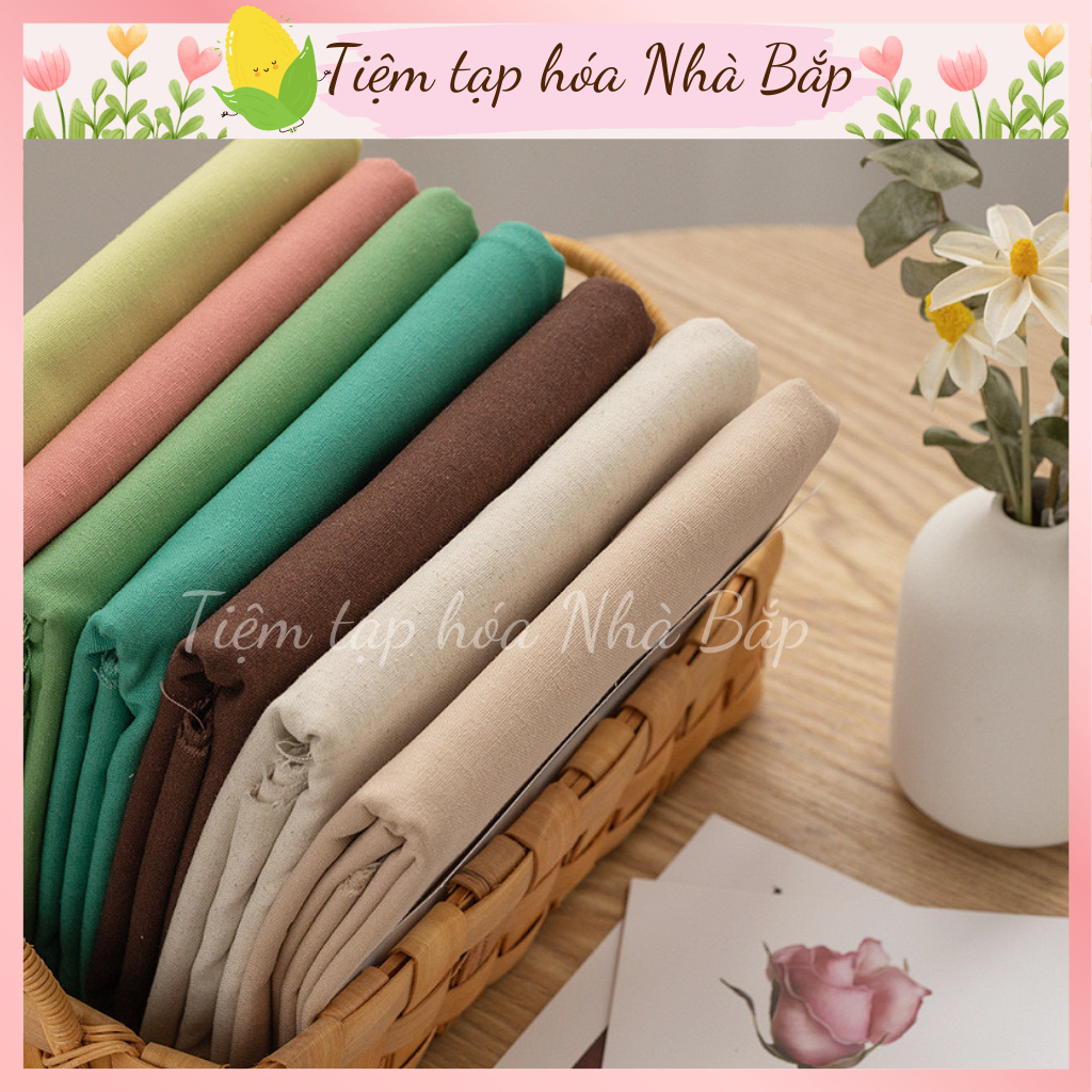 Vải Làm Túi Ví Handmade Loại Dày Đứng Vải