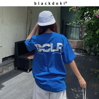BLACKDOKI Áo thun unisex DCLR , áo phông basic hiện đại chất cotton 100% 2 chiều oversize nam nữ