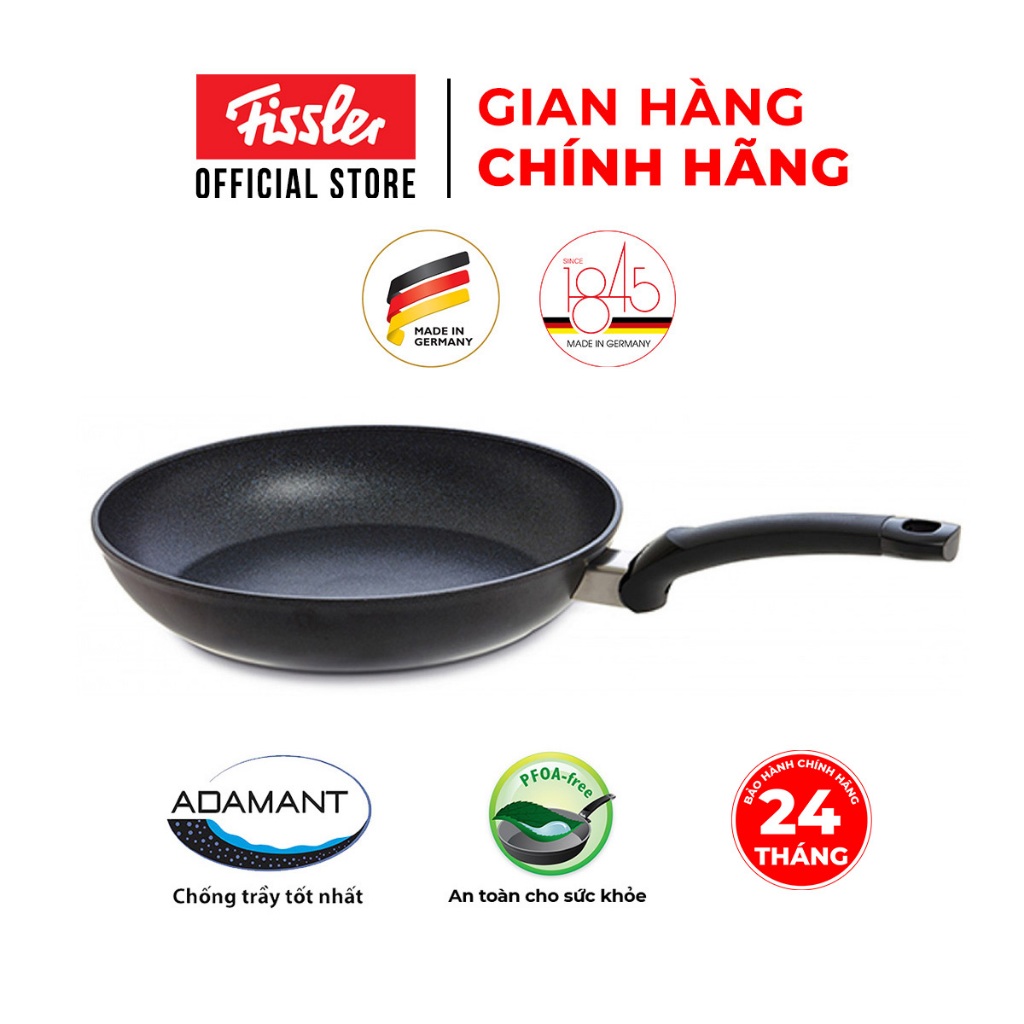 Chảo chống dính cao cấp Đức đáy từ Fissler Adamant Classic - Sản xuất tại Đức - BH 24 tháng.