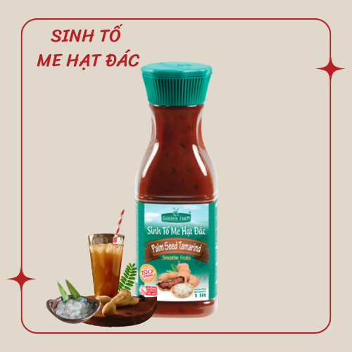Sinh Tố Me Hạt Đác Golden Farm 1L