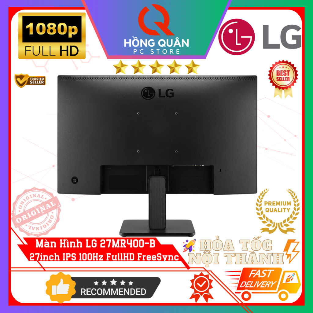 Màn Hình LG 27MR400-B ATVQ 27inch 100Hz IPS FullHD 5ms FreeSync mới New - Hàng Chính Hãng Bảo Hành 2 Năm Tại Nơi Sử Dụng | BigBuy360 - bigbuy360.vn