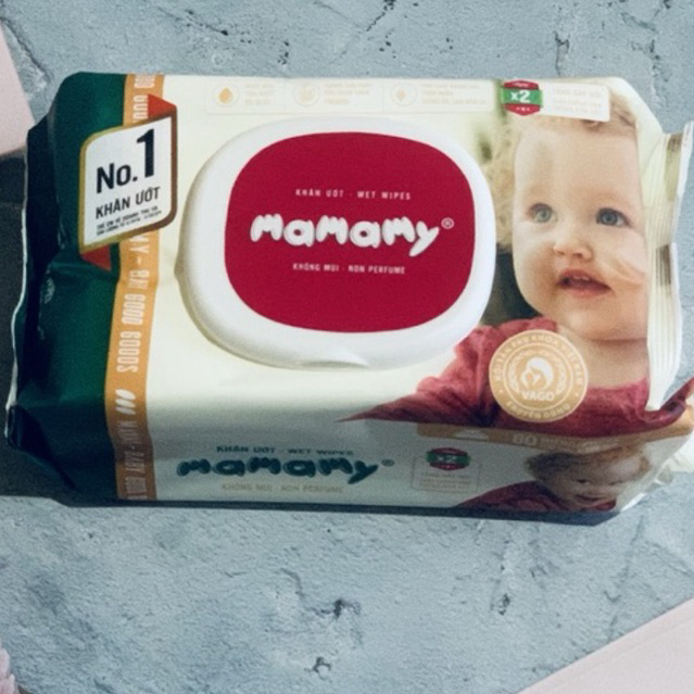 KHĂN ƯỚT MAMAMY 80 TỜ