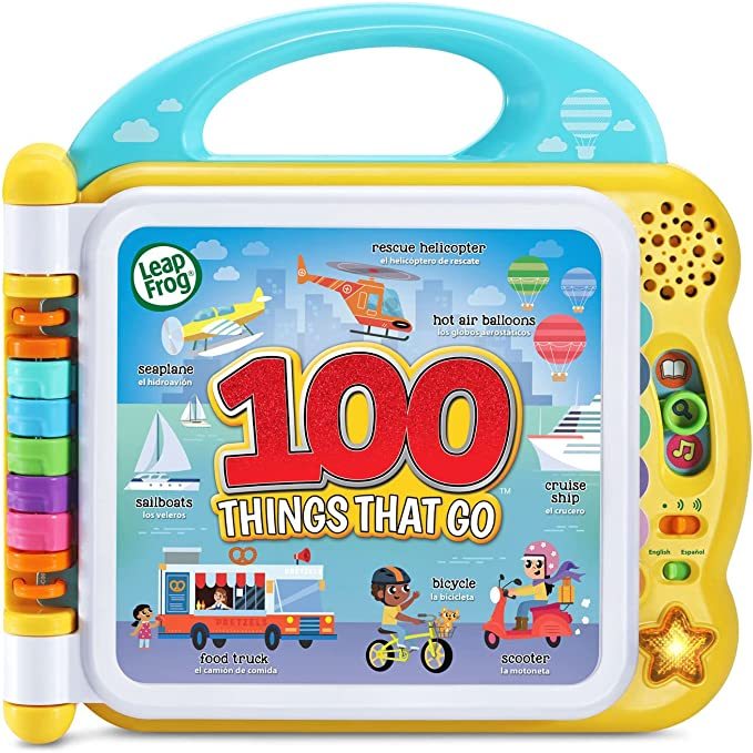 Đồ chơi Leapfrog - Sách thông minh Leap frog 100 Things That Go Book