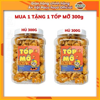  MUA 1 TẶNG 1 600g TÓP MỠ MUA 1 HỦ TÓP MỠ 300g TẶNG NGAY 1 HỦ TÓP MỠ 300g PACO FOOD-đồ ăn vặt snacks 