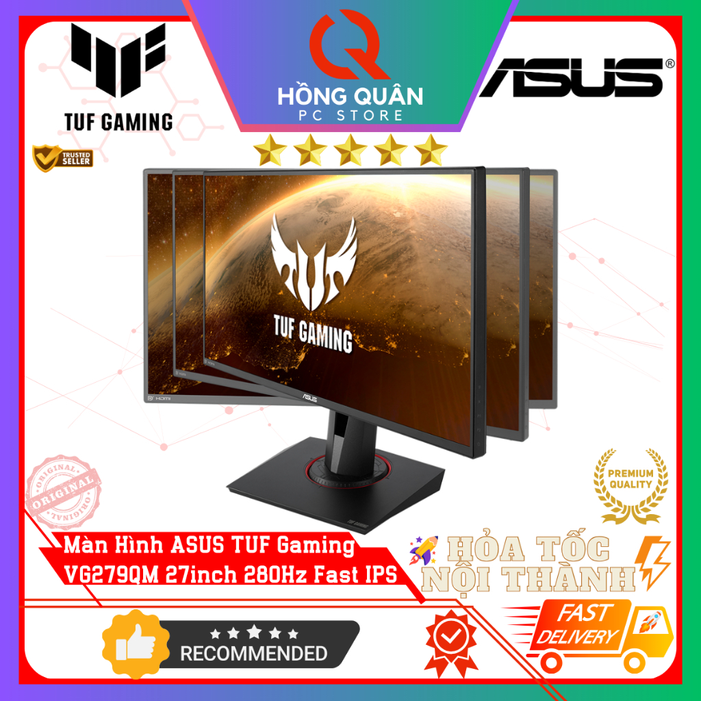 Màn Hình ASUS TUF Gaming VG279QM 27inch 280Hz Fast IPS 1ms GtG HDR400 GSync mới New - Hàng Chính Hãng Bảo Hành 3 Năm | BigBuy360 - bigbuy360.vn