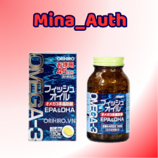 TPBVSK Dầu cá Orihiro (Orihiro Fish Oil) 180V
