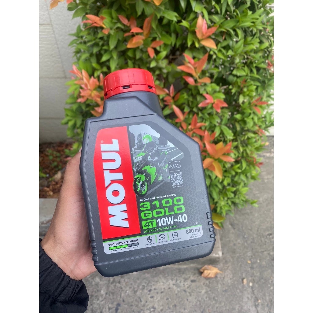 Nhớt Tổng Hợp MOTUL 3100 GOLD Công Nghệ Technosynthese - 1L