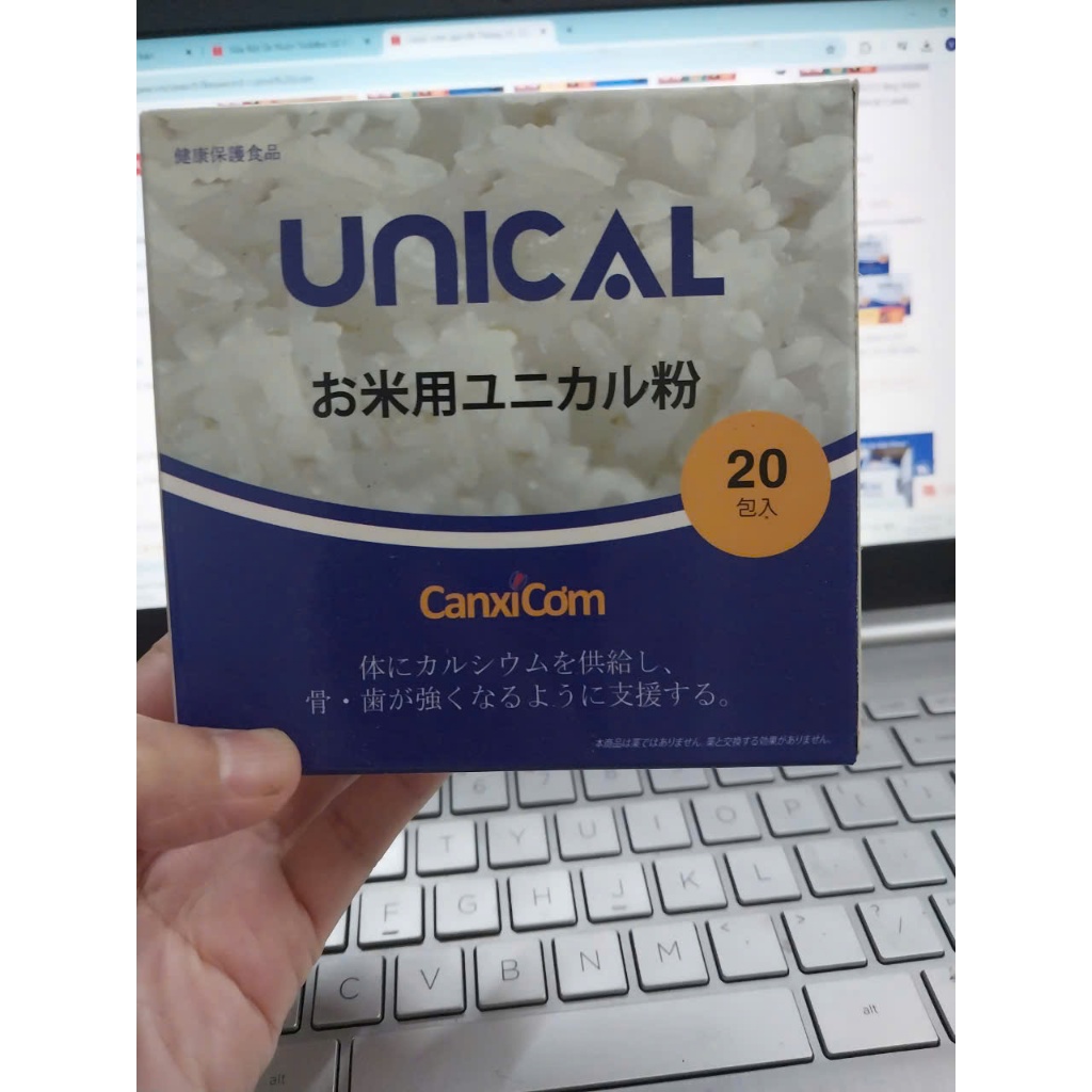 Canxi cơm Nhật Bản Unical for rice bổ sung canxi cho mọi lứa tuổi