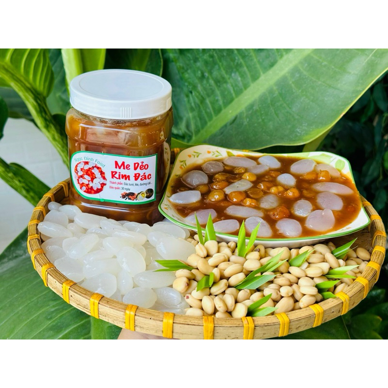 Đá Me Dẻo Rim Đác hủ 1kg  thơm ngon chua chua ngọt ngọt