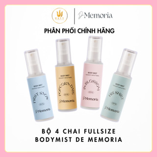 Body Mist Không Cồn De Memoria Hương Hoa Thanh Mát Như Tuyết Đầu Mùa (50ml) - First Snow #01