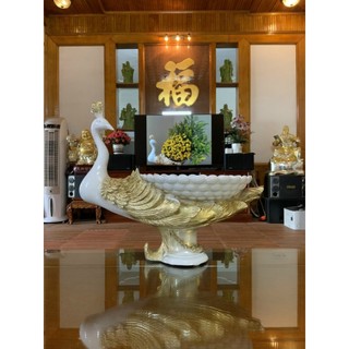 Bình hoa con công, bình trang trí, bình cắm hoa
