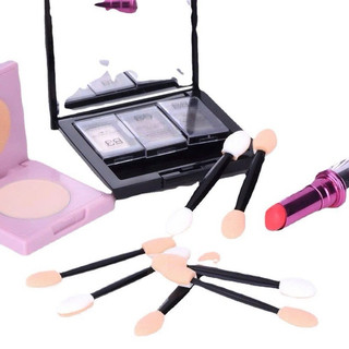 Cọ Mút Tán Màu Mắt 2 Đầu Nhỏ, Cọ omber, cọ tán bột, cọ trang điểm, cọ đánh phấn, cọ chà tráng gương hai đầu