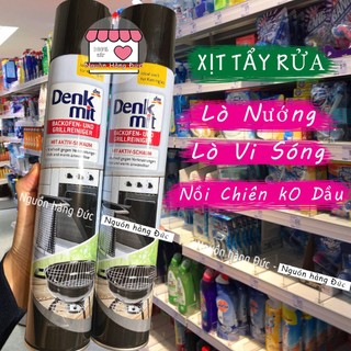 Xịt tẩy rửa vệ sinh lò nướng, lò vi sóng denkmit đức siêu sạch - vệ sinh lò vi ba - nguồn hàng đức
