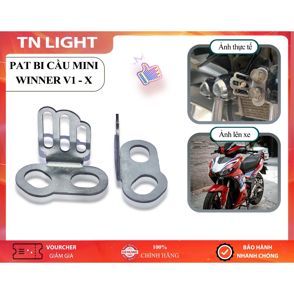 Bát bắt đèn trợ sáng giá 1cặp 2cái