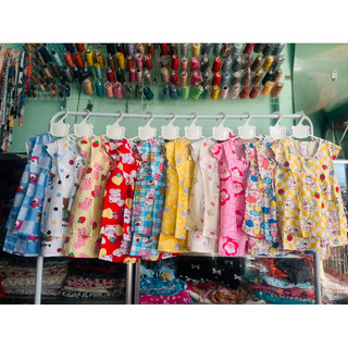 combo 5 bộ lanh 2da lửng cánh tiên cho bé gái 9-40kg