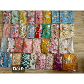 combo 5 bộ lanh 2da lửng cánh tiên cho bé gái 9-40kg
