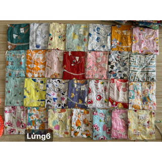 combo 5 bộ lanh 2da lửng cánh tiên cho bé gái 9-40kg