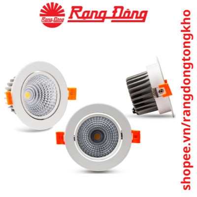 Đèn LED âm trần Downlight xoay góc 12W Rạng Đông AT40 95/12W