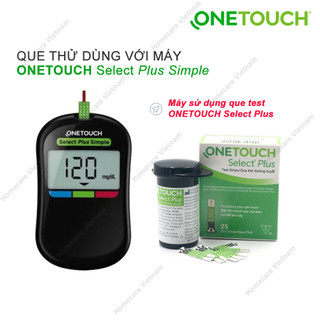 Máy đo đường huyết OneTouch Select Plus Simple