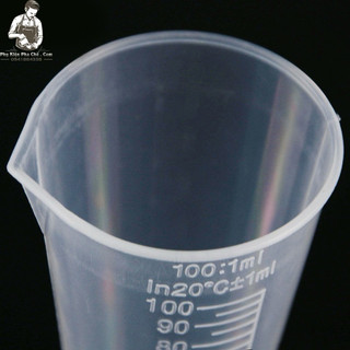 phễu đong 100ml có định mức
