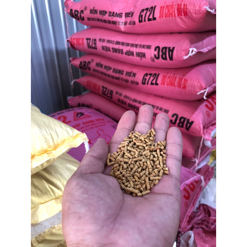 5kg Cám viên cho gà vịt ngan chuột hamster. 19%protein.
