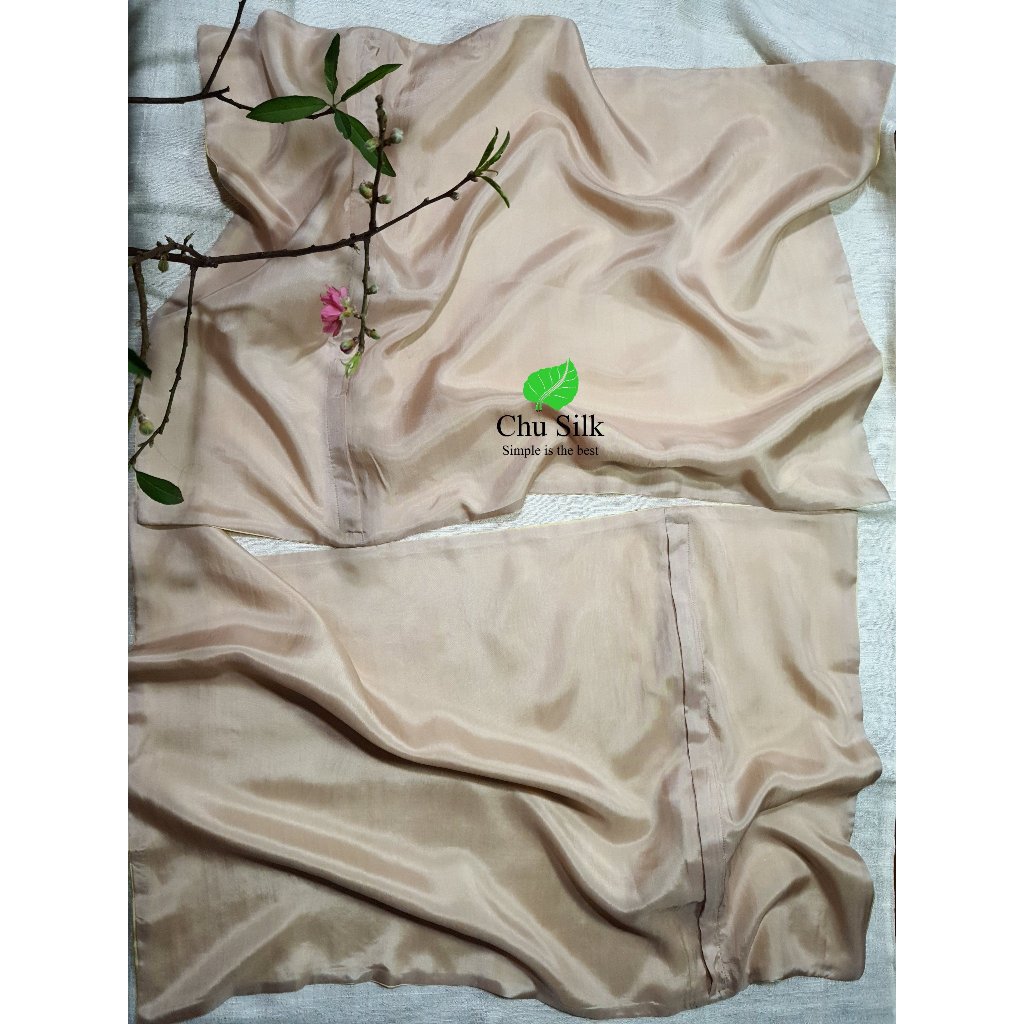VỎ GỐI LỤA TƠ TẰM NGUYÊN CHẤT 100% CHU SILK