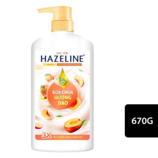 Sữa tắm Hazeline sữa chua nâng tông da 667ml HƯƠNG ĐÀO/LINH LAN