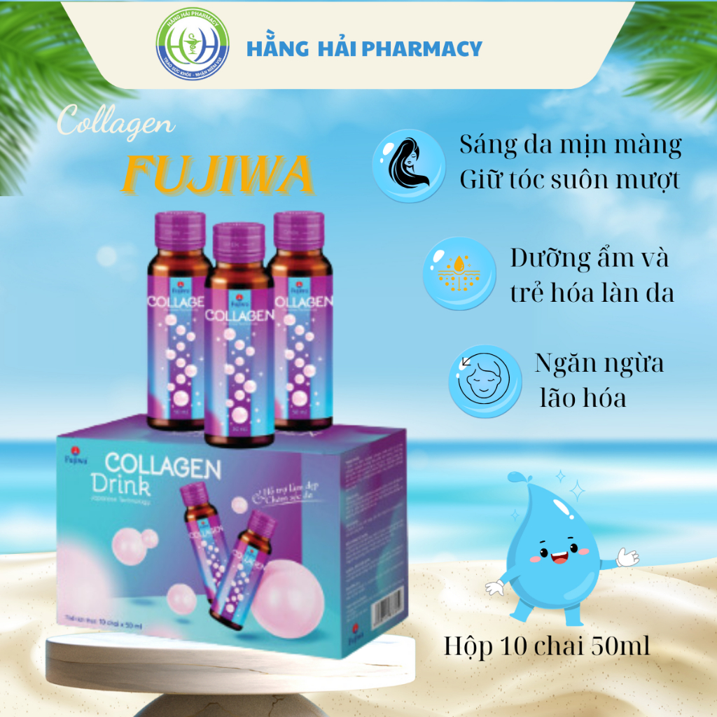 Collagen Fujiwa Hộp 10 chai
