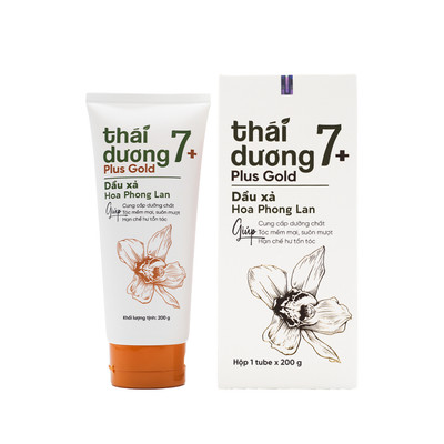 Dầu xả dược liệu Thái Dương 7 Plus Gold Tube 200g - Sao Thái Dương
