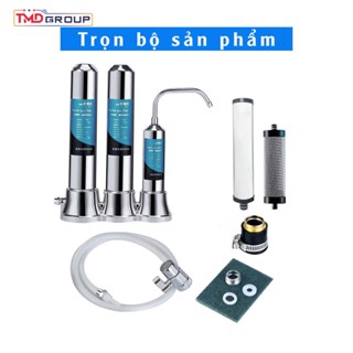 Máy lọc nước tại vòi TMD loại bỏ Clo dư, cặn bẩn - Bộ lọc 3 lõi thứ cấp, nước sạch tinh khiết 2024