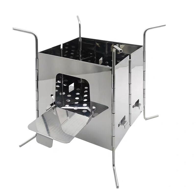 Bếp đun, sưởi ấm gấp gọn, bếp camping, bếp lò dã ngoại, bếp gập gọn mini