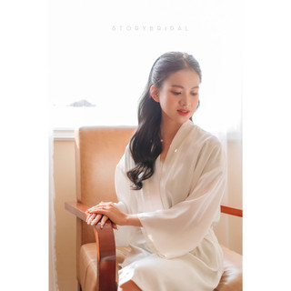 Áo choàng trơn cho cô dâu BRIDE