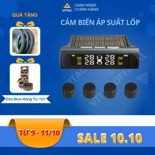 Cảm biến áp suất lốp ô tô TPMS màn hình led màu van ngoài