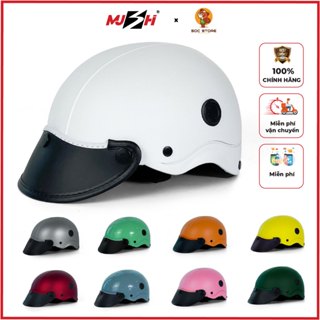  Mũ bảo hiểm nửa đầu Napoli N088 chính hãng nón bảo hiểm sơn lót đệm mút xốp EPS và vải thoáng khí 