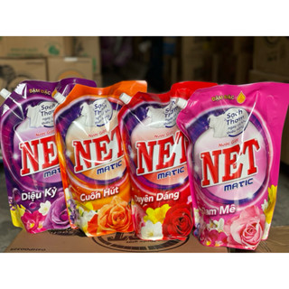 Nước Giặt Net Matic túi 3.3kg 4 hương Mới