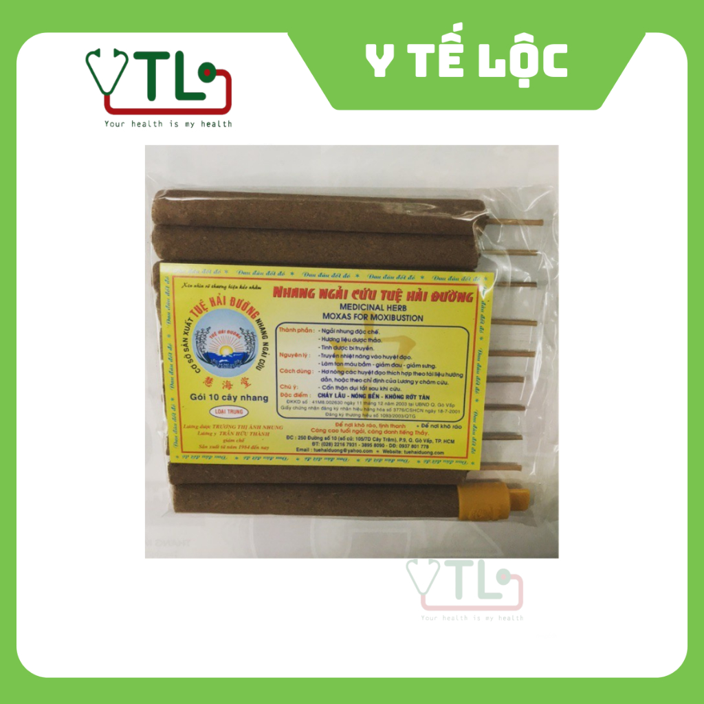 Nhang Ngãi Cứu Tuệ Hải Đường loại trung lớn - 10 cây chính gốc