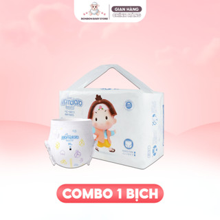 [1 BỊCH] Tã Bỉm MOMOTARO Mềm Mỏng, Thoáng Khí Full Size Cho Bé