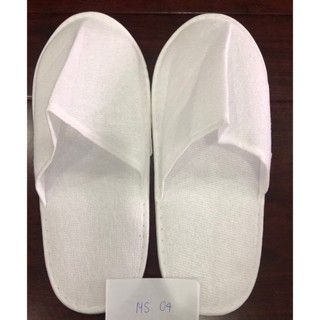 COMBO 10 ĐÔI DÉP LÔNG BÍT MŨI MÀU TRẮNG