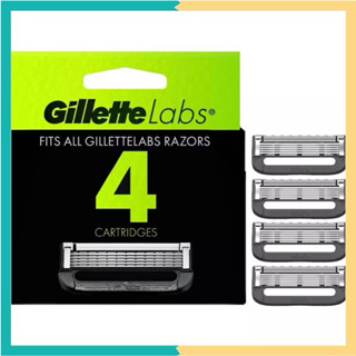 Hộp lưỡi dao cạo râu Gillette Labs , bọt labs , gel labs (đầu cạo 5 lưỡi cao cấp - không bao gồm tay cầm)