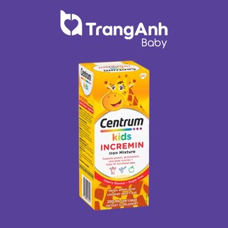 Siro ăn ngon Centrum Kids Incremin Iron Mixture cho bé