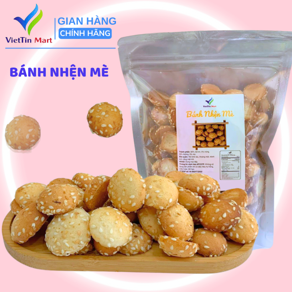 Bánh Nhện Mè Viettin Mart 250G