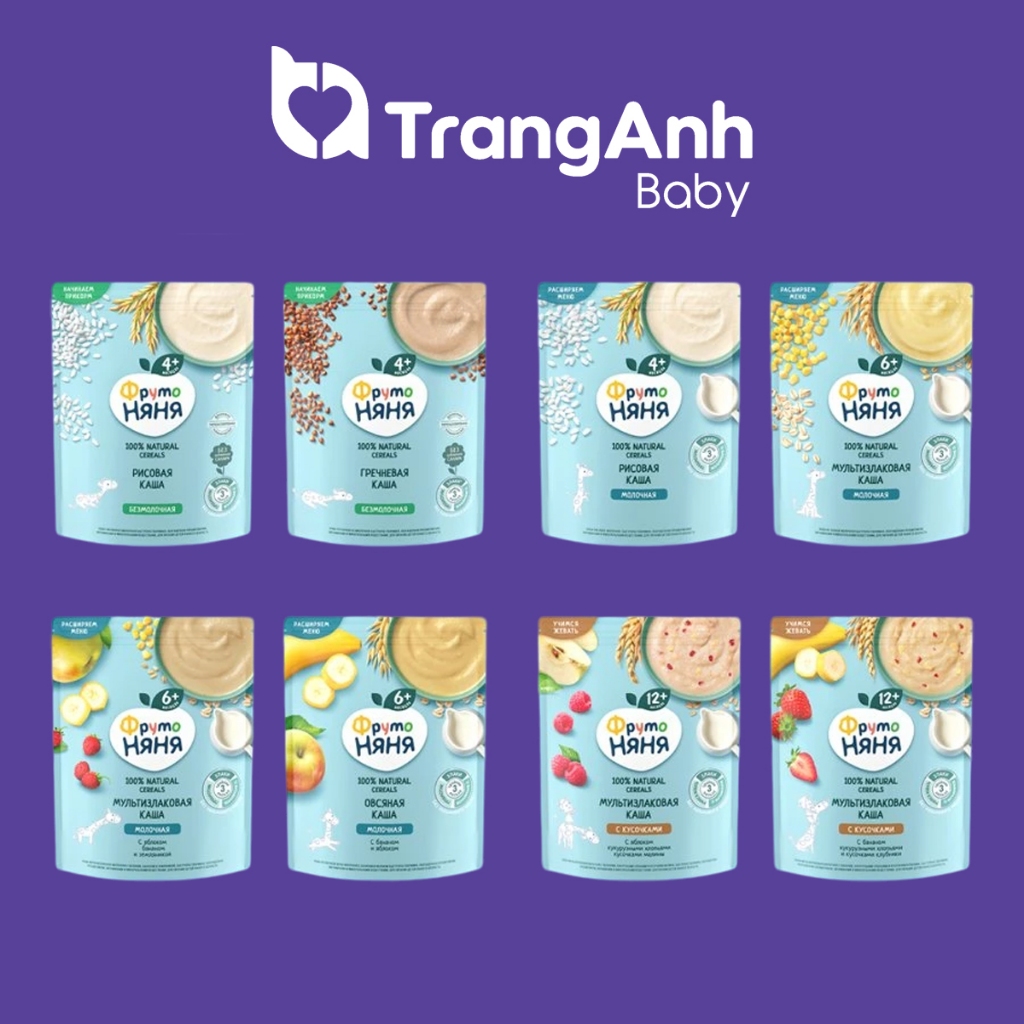 Bột ăn dặm Fruto Nyanya  Nga