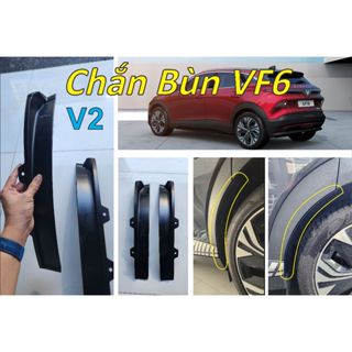Chắn bùn VF6 - chắn bùn hốc cửa - nhựa ABS nguyên khối - chính hãng VINIK