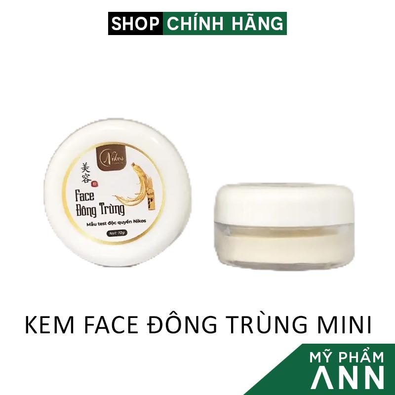 Kem Face Đông Trùng Thanh Nhi Nicos Beauty Chính Hãng - Kem Dưỡng Trắng Giảm Mụn Thâm