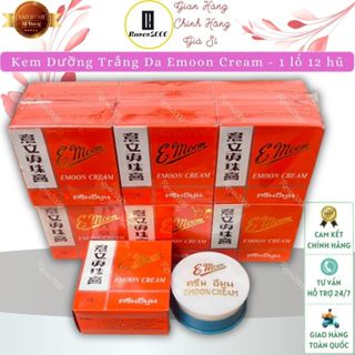 Kem Dưỡng Trắng Da Emoon Cream - 1 lố 12 hũ