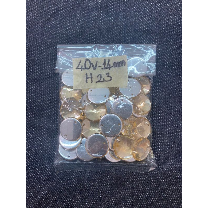 Mã H23 14mm hạt nhựa