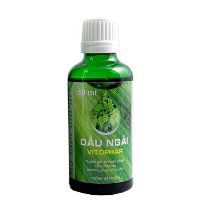 Tinh Dầu Ngải Cứu Vitophar Chai Nhỏ Giọt 50ml - Hỗ Trợ Các Bệnh Liên Quan Đến Xương Khớp