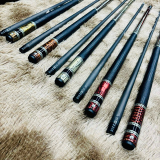  Cơ bida pool rhino Retro cán full carbon ngọn 12.5m đầu cơ Time siêu mượt 