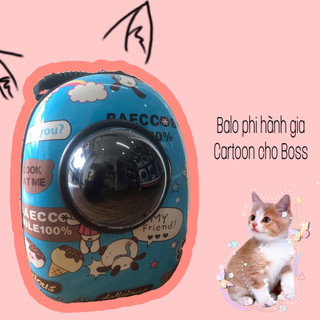 BALO PHI HÀNH GIA CHO CHÓ MÈO