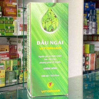Tinh Dầu Ngải Cứu Vitophar Chai 500ml - Hỗ Trợ Các Bệnh Liên Quan Về Xương Khớp